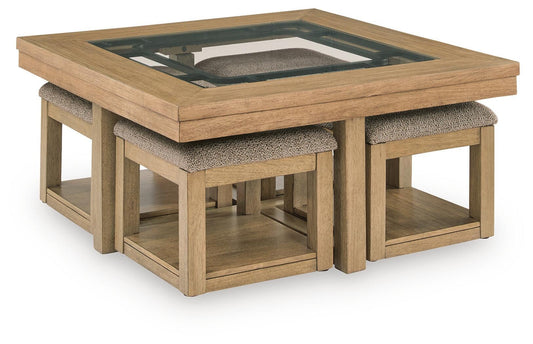 Wittenmyer Cocktail TBL w/4 Stools (5/CN) - alternate view 2