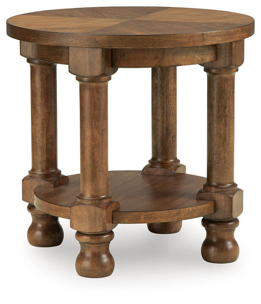 Chadworth Round End Table - alternate view 2