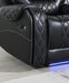 U140 - Motion Loveseat - Black - alternate view 2