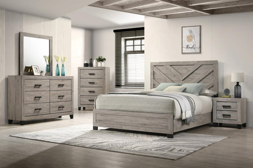 B528 - Nightstand - Light Gray - alternate view 2