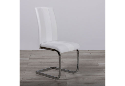 D1628 - 5 Piece Dining Room Set (D1628 Dining Table And 4 D915 Dining Chairs) - White - alternate view 2
