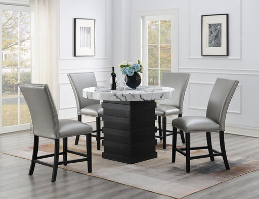 D141 - Dining Room Set With Leather Chairs - alternate view 2