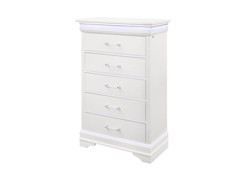 Charlie - Chest With LED - White - alternate view 2