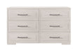 Clara - 5 Piece King Bedroom Set (Bed, Dresser & Mirror, Nightstand, Chest) - Beige - alternate view 2