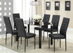 D635 - Dining Side Chair (Set of 2) - Black - alternate view 2