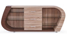 D4126N - Buffet - Dark Brown / Oak - alternate view 2