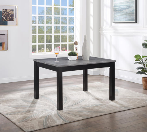 D200 - 5 Piece Dining Room Set (Dining Table, 4 Chairs) - Gray - alternate view 2