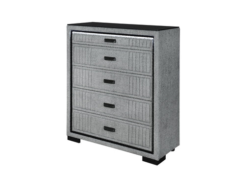 Isabella - Chest With LED - Gray - alternate view 2
