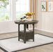 D152 - 5 Piece Dining Room Set (Table, 4 Side Chairs) - Dark Brown - alternate view 2