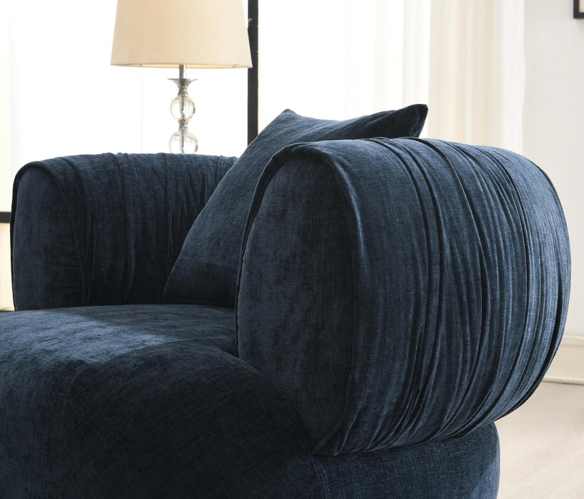 U307 - Accent Chair - Blue - alternate view 2