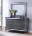 B223 - LED Mirror - Charcoal Gloss
