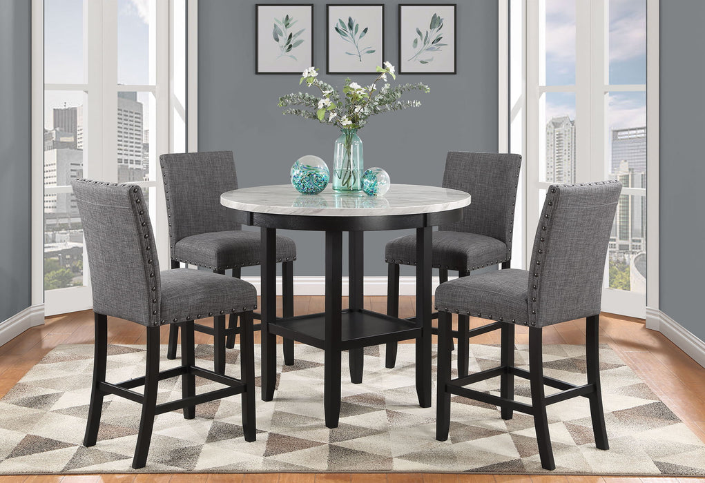 D40011 - Bar Table - Light Gray - alternate view 2