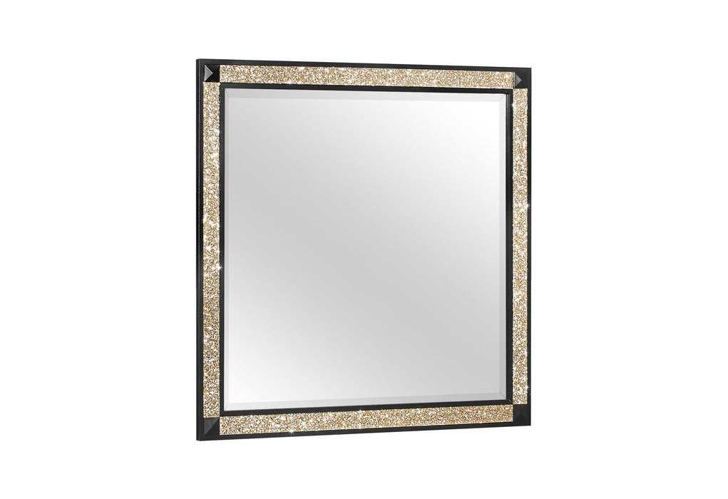 Blake - Mirror - Black / Gold - alternate view 2