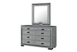 Isabella - Mirror With LED - Gray - alternate view 2