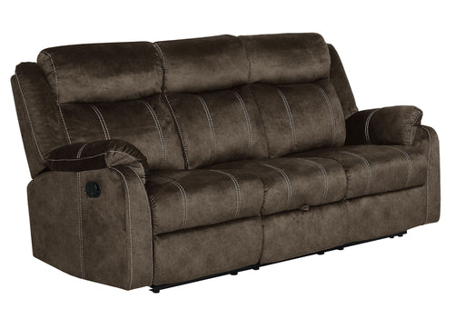 U7303 - Recliner Sofa / Console Power Recliner Loveseat - Dark Brown - alternate view 2