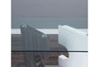 D219 - Dining Table - Clear / White - alternate view 3