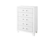 Luccia - 5 Piece King Bedroom Set With LED - White - alternate view 2