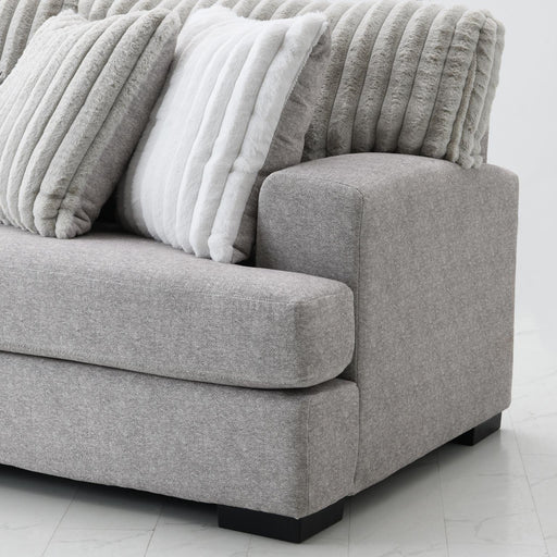 U258 - 3 Piece Sectional - Light Gray - alternate view 2