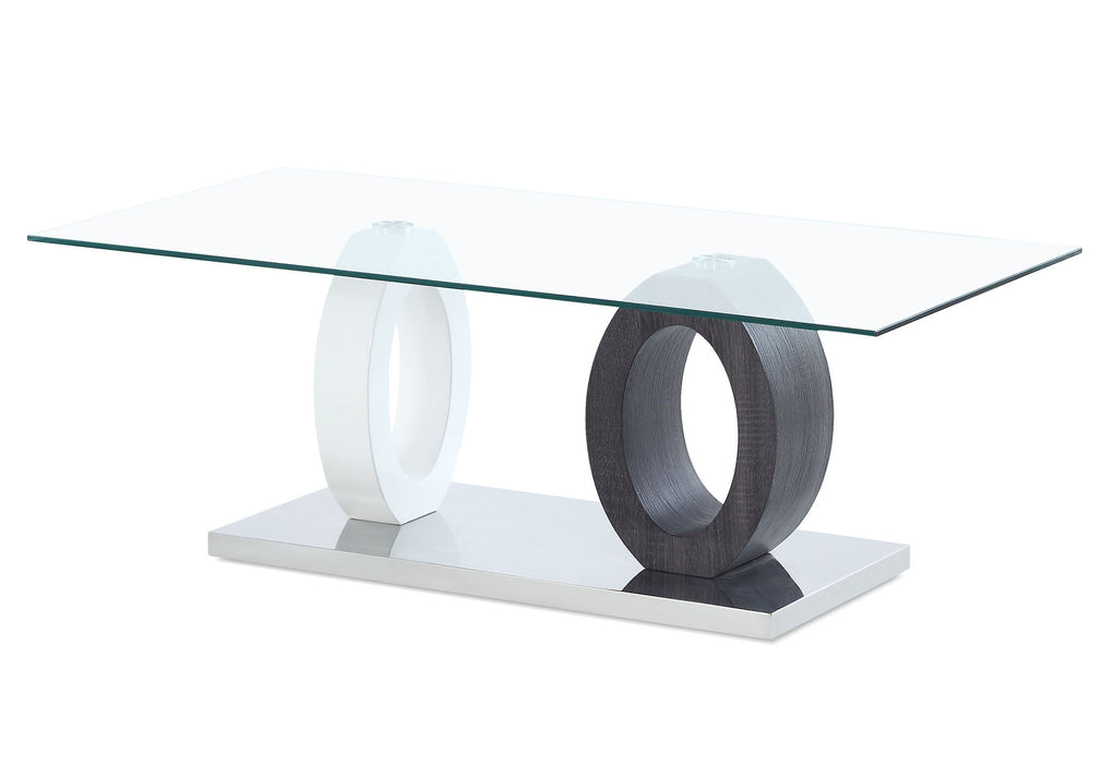 T1628 - Coffee Table And 2 End Tables - Dark Gray - alternate view 2