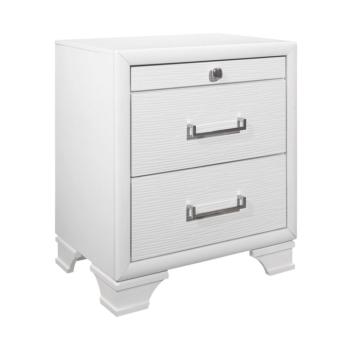 Jordyn - Nightstand - White - alternate view 2