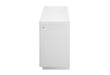 Aileen - 76" Entertainment Unit With LED, Speakers, Crystal Inserts And Pop Up Center Doors - White - alternate view 3