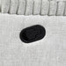 U182 - Corduroy Motion Chair - Gray - alternate view 2