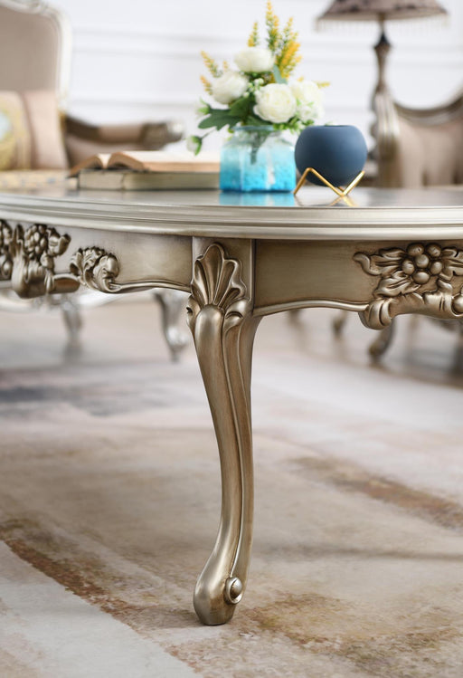 T197 - Coffee Table & 2 End Tables - Champagne - alternate view 2