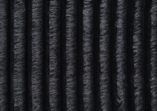 U247 - Corduroy 3 Piece Sectional - Black - alternate view 2