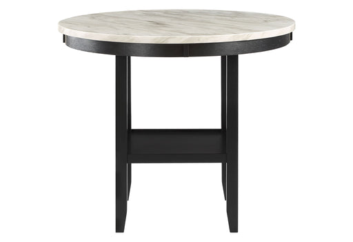 D40011 - 5 Piece Dining Room Set (D40011 Bar Table And D1622 Four Bar Stools) - Dark Gray - alternate view 2