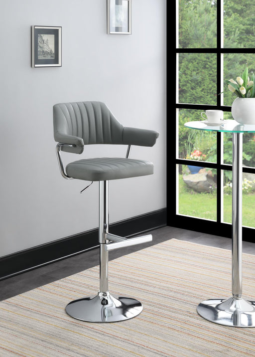 ST125 - Faux Leather Bar Stool (Set of 2) - alternate view 2