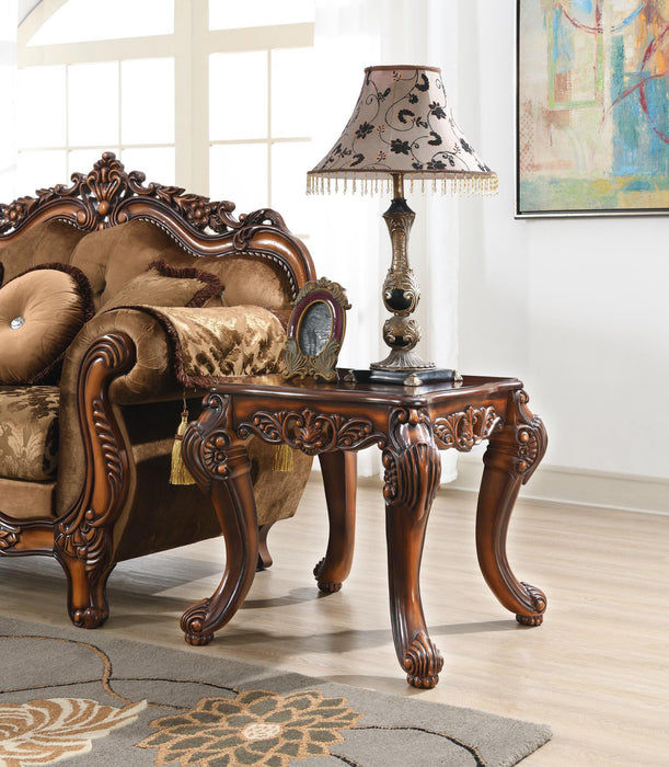 T204 - Coffee Table & 2 End Tables - Dark Brown - alternate view 3