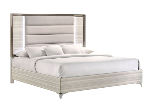 Zambrano - 5 Piece King Bedroom Set - White - alternate view 2