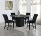 D136 - Faux Marble Counter Table - Gray - alternate view 2