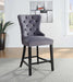 D2081 - Velvet Counter Chair (Set of 2) - alternate view 3