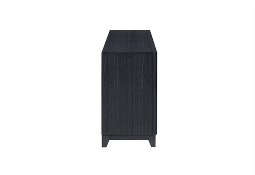 Lily - 72" Entertainment Unit With LED, Speakers, Crystal Inserts - Dark Gray - alternate view 2