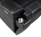 U68 - LED Power Recliner With Arms/Hidden Metal Cup Holder And Rhythmic Light Strip LED - Black - alternate view 3
