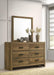 B526 - Mirror - Knotty Oak