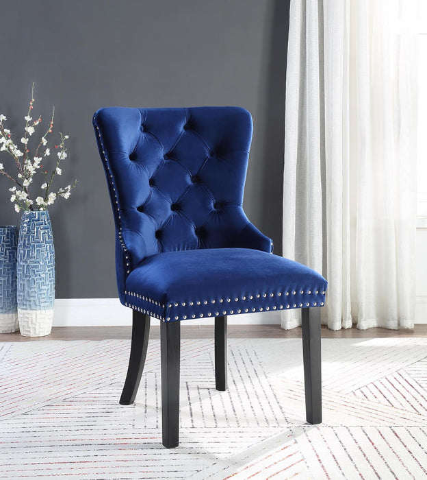 D2083 - Velvet Dining Side Chair (Set of 2) - alternate view 2