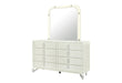 Lyra - Mirror With LED - Beige - alternate view 2
