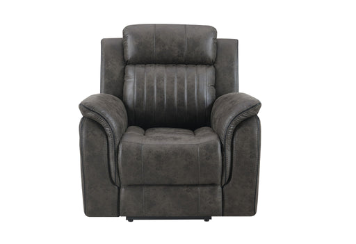 U8517 - 3 Piece Living Room Set (Reclining Sofa / Console Reclining Loveseat / Glider Recliner) - Gray - alternate view 2