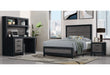 Lisbon - Nightstand - Gray / Black - alternate view 2