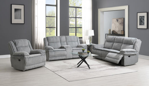 U113 - Corduroy Motion Chair - Gray - alternate view 2