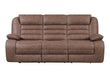 U2250 - Reclining Sofa / Console Reclining Loveseat / Glider Recliner - Brown - alternate view 2