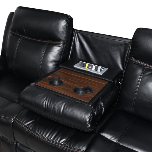 U105 - Motion Sofa - Black - alternate view 2