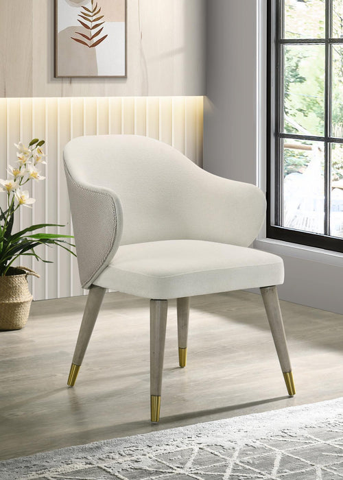 D070 - Dining Chair (Set of 2) - Oak / Tilton Ivory