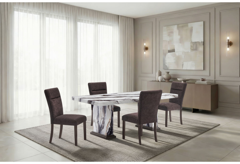 D8212 - Dining Table - Light Brown - alternate view 4