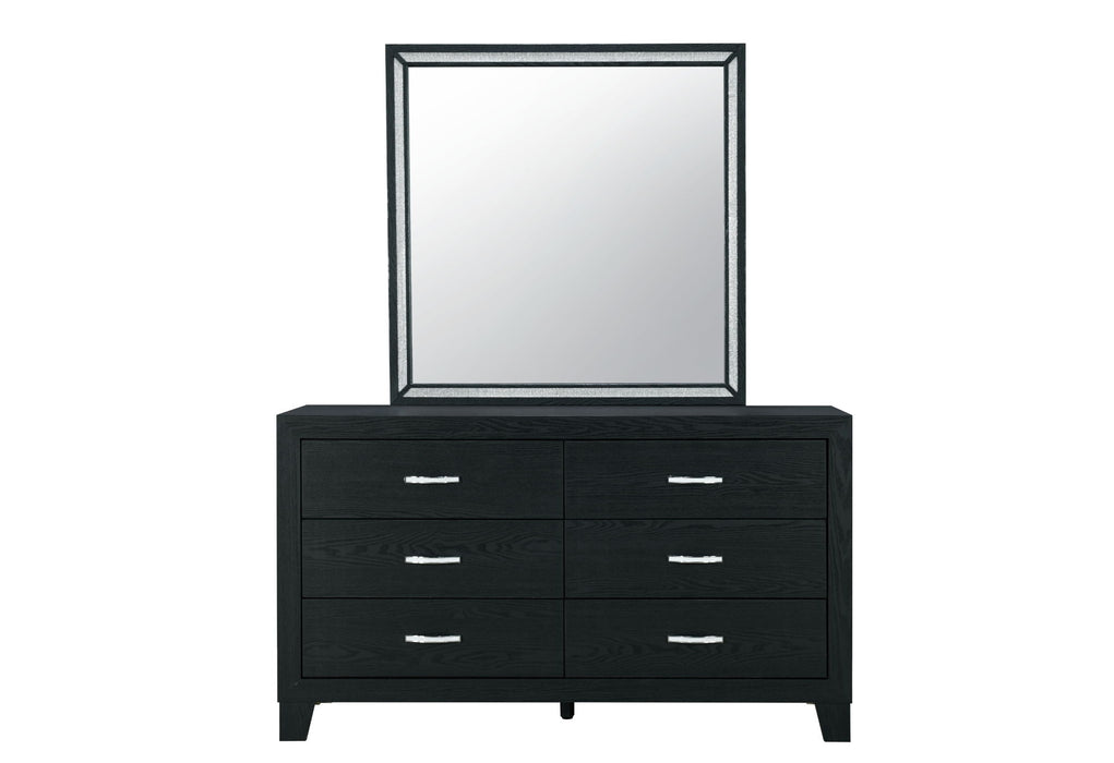 Reid - Mirror - Black - alternate view 2