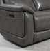 U108 - Reclining Loveseat (Gel Faux Leather) - Gray - alternate view 2