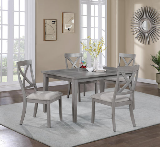 D166 - Dining Upholstered Side Chair (Set of 2) - Gray - alternate view 2