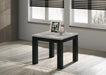 T233 - Melamine Top 3 Piece Table Set (Coffee And 2 End Tables) - Black / White - alternate view 2